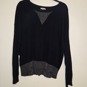 Calvin Klein Black Long Sleeve Top